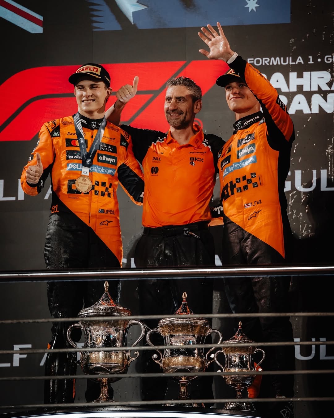 Lando Norris and Oscar Piastri of McLaren (instagram.com/lando)