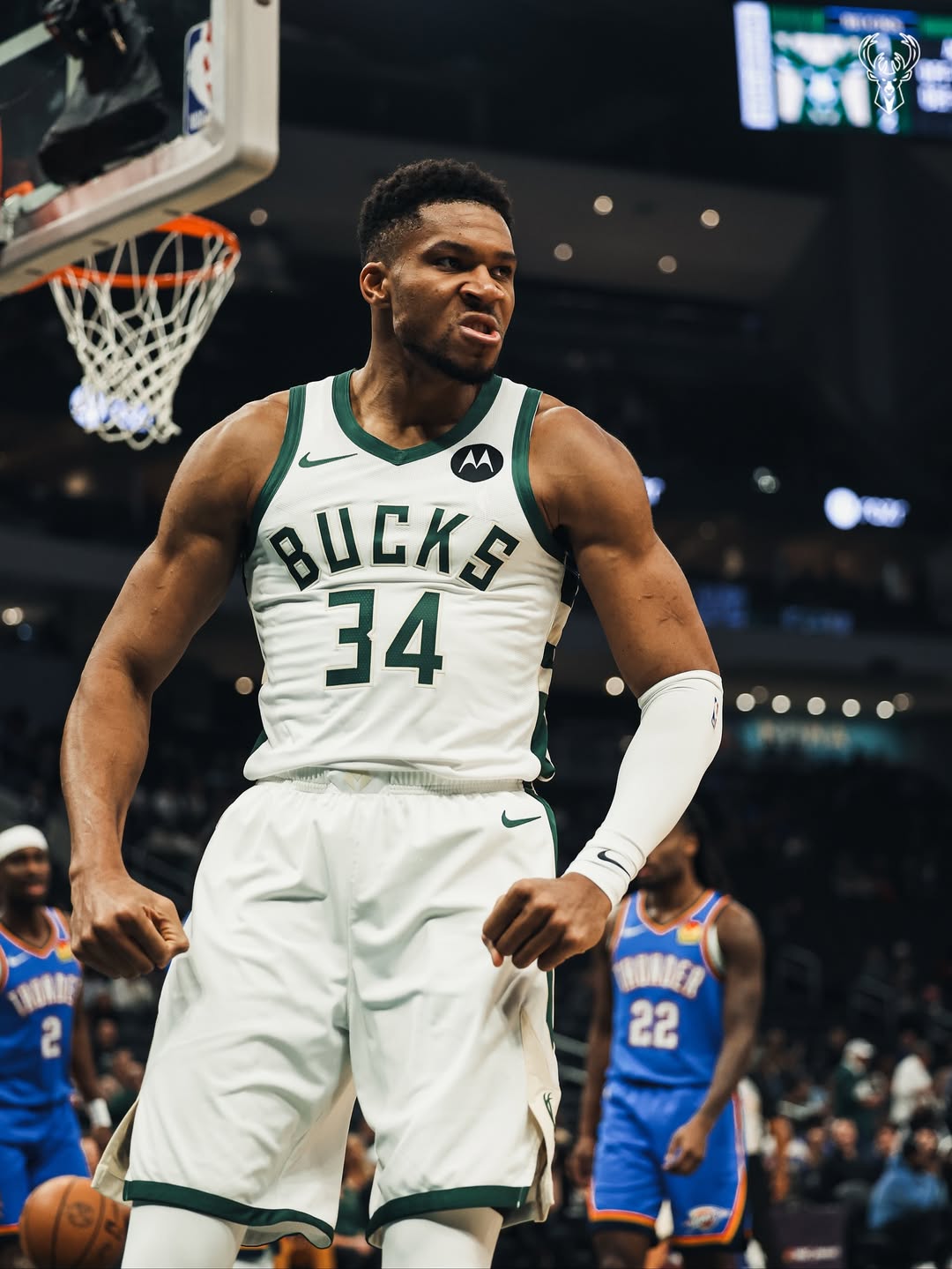 2x NBA MVP Giannis Antetokounmpo (instagram.com/bucks)