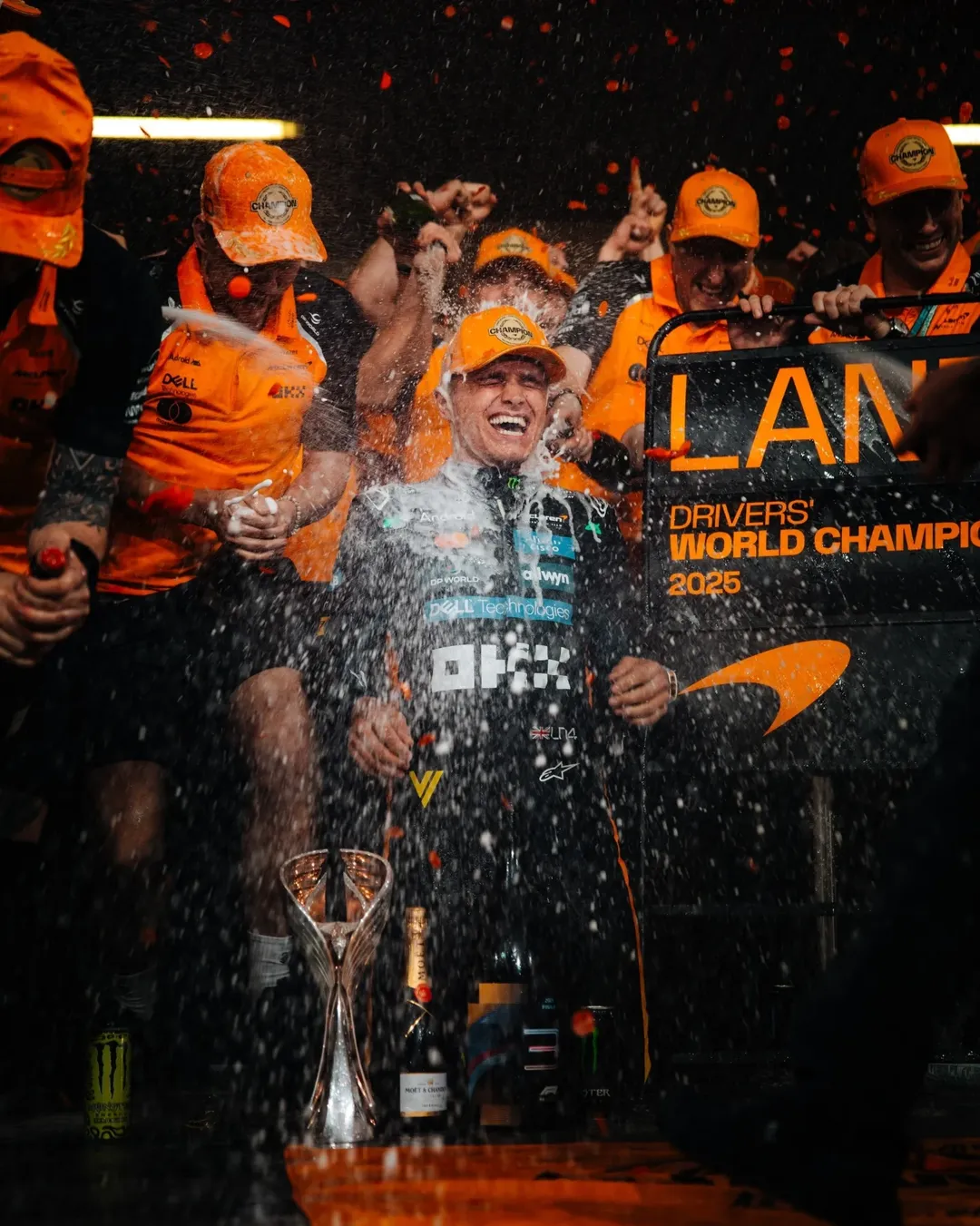 Lando Norris Crowned 2025 F1 Champion