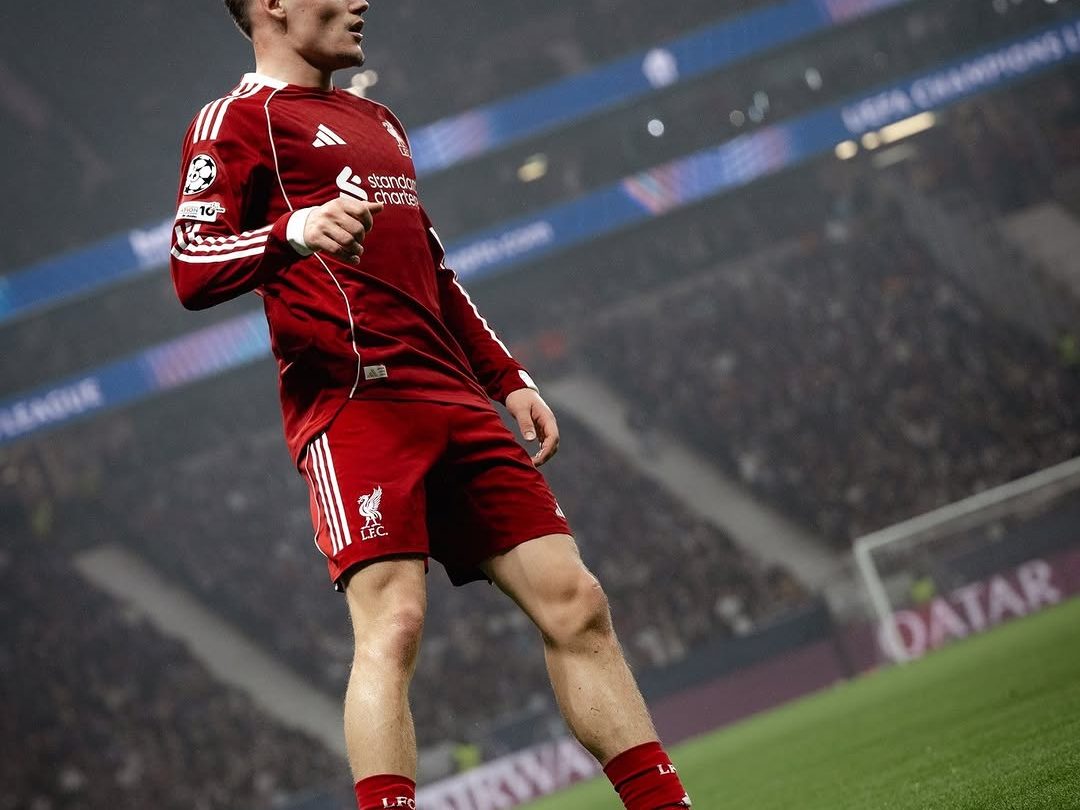 Wirtz in action against Frankfurt (instagram.com/liverpoolfc)