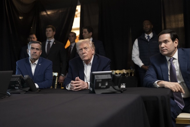 US President Trump monitors the Maduro arrest operation in Caracas (instagram.com/potus)